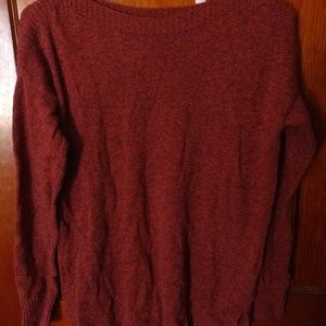 Dark Red Sweater